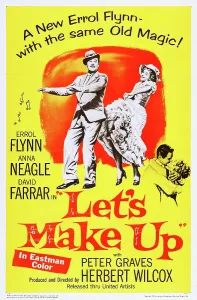Errol Prints: LET'S MAKE UP, (aka LILACS IN THE SPRING), poster, Errol Flynn, Anna Neagle, 1954