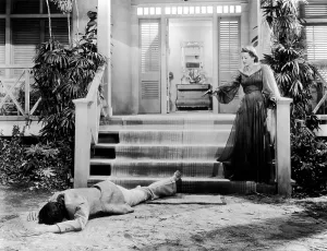 Murder Prints: THE LETTER, Bette Davis (right), 1940