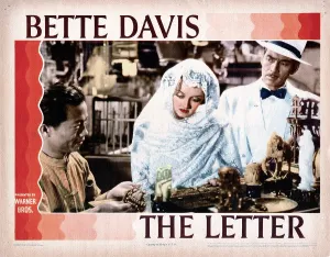 Remake Prints: THE LETTER, center and right, Bette Davis, James Stephenson, 1940