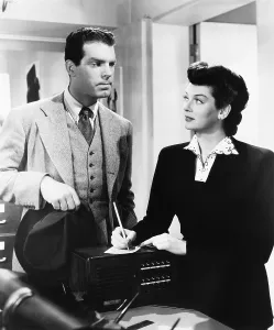 Images Dated 11th July 2014: TAKE A LETTER, DARLING, from left: Fred MacMurray, Rosalind Russell, 1942