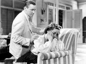 Images Dated 3rd December 2014: THE LETTER, from left, Herbert Marshall, Bette Davis, 1940