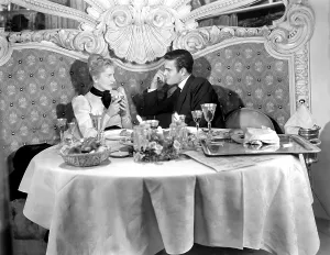 Dinner Prints: LETTER FROM AN UNKNOWN WOMAN, Joan Fontaine, Louis Jourdan, 1948