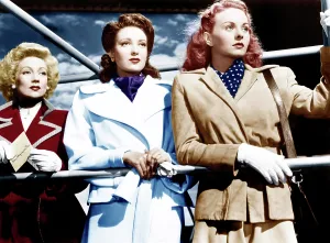 Wide Collar Prints: A LETTER TO THREE WIVES, from left: Ann Sothern