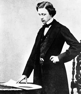 Carroll Prints: LEWIS CARROLL, (Charles Lutwidge Dogson) at 25