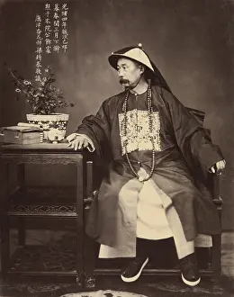 Beads Prints: Li Hongzhang (Li Hung-chang), Chinese politician
