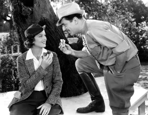 Plaid Jacket Prints: LIBELED LADY, Myrna Loy, William Powell, 1936
