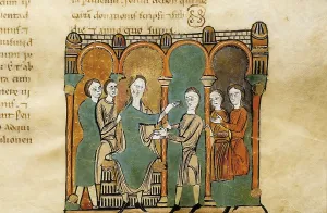 Called The Chaste 1157 1196 Prints: Liber Feudorum Maior. end 12th c