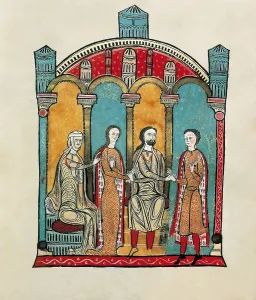 Called The Chaste 1157 1196 Prints: Liber Feudorum Maior. end 12th c
