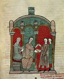 Called The Chaste 1157 1196 Prints: Liber Feudorum Maior. end 12th c