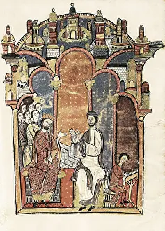 Called The Chaste 1157 1196 Prints: Liber Feudorum Maior. end 12th c