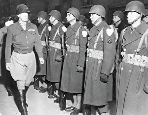 Troops Prints: Lieutenant General George Patton (left)