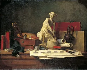 Palette Prints: Still Life with Attributes of the Art