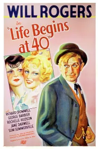 December Prints: LIFE BEGINS AT FORTY, Will Rogers