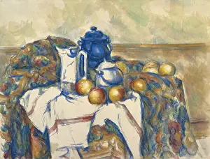 Pitcher Prints: Still Life with Blue Pot, French