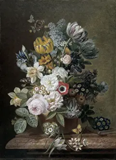 Bouquet Prints: Still Life with Flowers, by Eelke Jelles Eelkema