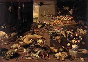 Confusion Prints: Still Life, after Jan van Kessel