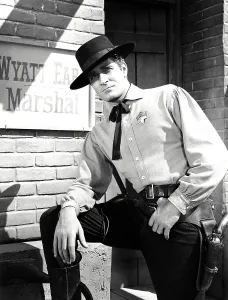 Hugh Prints: THE LIFE AND LEGEND OF WYATT EARP, Hugh O'Brian, 1955-61