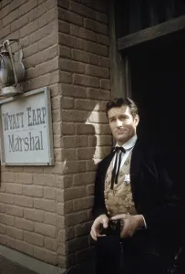 Hugh Prints: THE LIFE AND LEGEND OF WYATT EARP, Hugh O'Brian, 1955-61 (1958 photo)