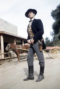 Hugh Prints: THE LIFE AND LEGEND OF WYATT EARP, Hugh O'Brian, 1955-61 (1958 photo)
