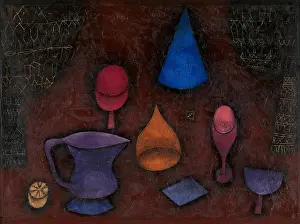 Swiss Prints: STILL LIFE, by Paul Klee, 1927