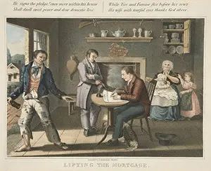 Drinking Prints: Lifting the Mortgage, 1825-36, by Pendleton's Lithography