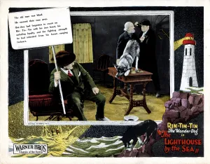 Thugs Prints: THE LIGHTHOUSE BY THE SEA, Charles Hill Mailes, (beard), Rin Tin Tin, 1924