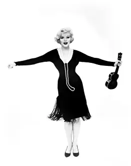Fringed Dress Prints: SOME LIKE IT HOT, Marilyn Monroe, 1959