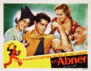 3ev In Prints: LI'L ABNER, l-r: Mona Ray, Granville Owen