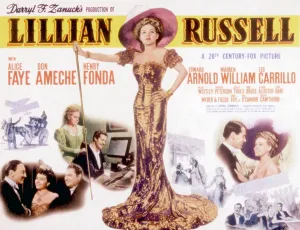 LILLIAN RUSSELL, Alice Faye, 1940. TM and Copyright 20th Century Fox Film Corp. All rights reserved. Courtesy: Everett Collection