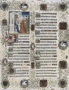 LIMBOURG, Jean (ca. 1370-1416); LIMBOURG, Herman (ca. 1370-1416); Limburg, Pol de (?-h.1416). The Richly decorated Hours of the Duke of Berry. ca. 1440