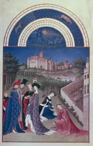 Miniatures Prints: LIMBOURG, Jean (ca. 1370-1416); LIMBOURG