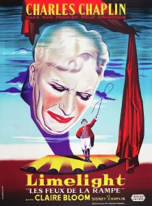 French Poster Prints: LIMELIGHT (aka LIMELIGHT LES FEUX DE LA RAMPE), French poster art, Charles Chaplin, 1952