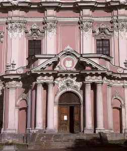 Lithuania Prints: LITHUANIA. Vilnius. Church of Sv