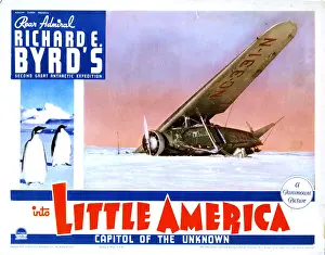 Airplane Prints: INTO LITTLE AMERICA, 1935