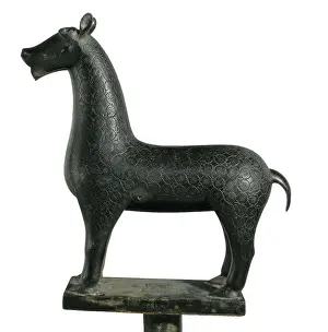 Bronze Prints: Little deer. 10th c. Mozarabic art
