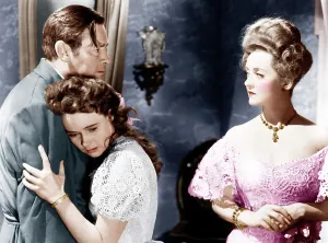 Lace Dress Prints: THE LITTLE FOXES, from left: Herbert Marshall, Teresa Wright, Bette Davis, 1941