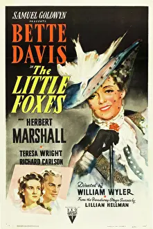 Films By William Wyler Prints: THE LITTLE FOXES, (poster art), Bette Davis, 1941