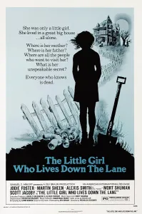 Girl Prints: THE LITTLE GIRL WHO LIVES DOWN THE LANE, US poster, 1976