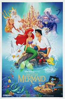 Disney Prints: THE LITTLE MERMAID, US poster art