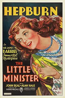 Gypsy Prints: THE LITTLE MINISTER, poster art, Katharine Hepburn, 1934
