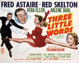 Astaire Prints: THREE LITTLE WORDS, Fred Astaire, Red Skelton, Vera-Ellen, Arlene Dahl, 1950