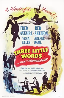 Astaire Prints: THREE LITTLE WORDS, US poster art: top