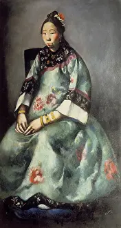 Orientalism Prints: Liung Juk, by Primo Conti, 1924