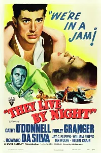 Embrace Prints: THEY LIVE BY NIGHT, Cathy O'Donnell, Farley Granger, Howard da Silva, 1949