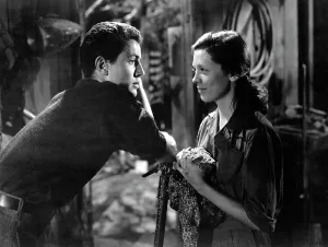 Subst Allow Prints: THEY LIVE BY NIGHT, Farley Granger, Cathy O'Donnell, 1949