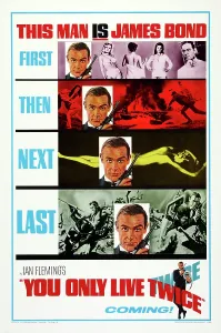 1967 Movies Prints: YOU ONLY LIVE TWICE, US advance poster art, Sean Connery, 1967
