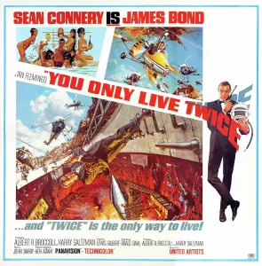 Connery Prints: YOU ONLY LIVE TWICE, US poster art, Sean Connery, 1967
