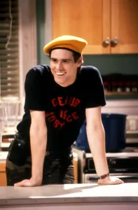 Beret Prints: IN LIVING COLOR, Jim Carrey, 1990-94 (1991 photo by Dean Tokuno)