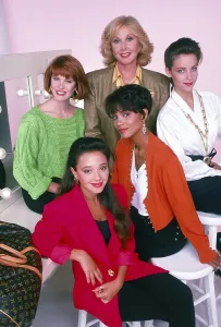 1980s Prints: LIVING DOLLS, from left: Deborah Tucker
