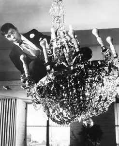 Chandelier Prints: LIVING IT UP, Jerry Lewis, 1954